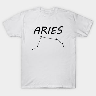 Aries Zodiac Star Sign T-Shirt